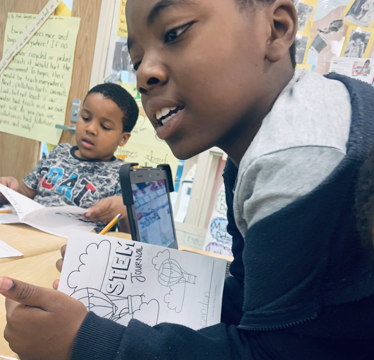 msurbansky's tweet photo. Preparations for The Annual Halle Thanksgiving Day Parade are underway! We reflected on last year’s projects and added a tiny prototype to this year’s design to help us reach our goals! #engineeringanddesignprocess @HalleInquiry @CLEMetroSchools https://t.co/cHkyWuZzIS