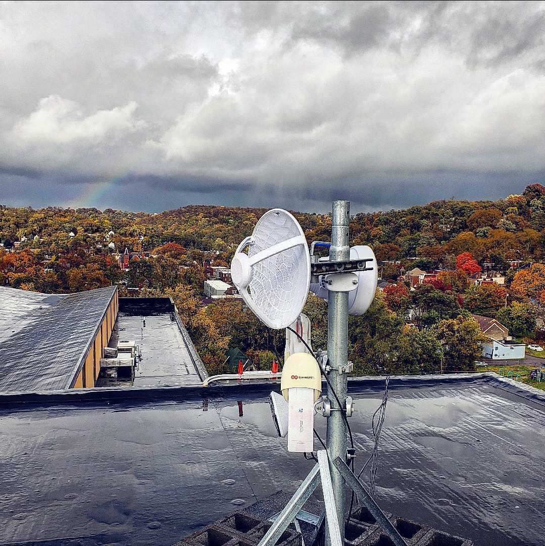 BringTheWeb's tweet photo. SUCCESS! With the incredible support of @Bridgeway_Cap, we are now beaming more community-owned, high-speed Internet directly into Homewood to bridge the #digitaldivide! Our first community use will be at The Promise Center, serving neighborhood youth. #CommunityInternetSolutions https://t.co/SizmR3b73e