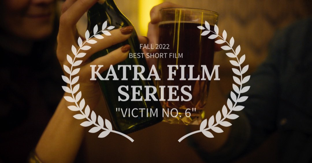 TheHeatherBritt's tweet photo. Don’t mind us we’re just toasting to our #BESTSHORTFILM win for #VictimNo6 at @KatraFilmSeries AHHHHHHH!!!!!! 🍻
@SOSPFilms @nancymenagh @russrusso #femalefilmmakers #womeninfilm #shortfilm #thriller #filmfestival https://t.co/TuTCL8QeG4