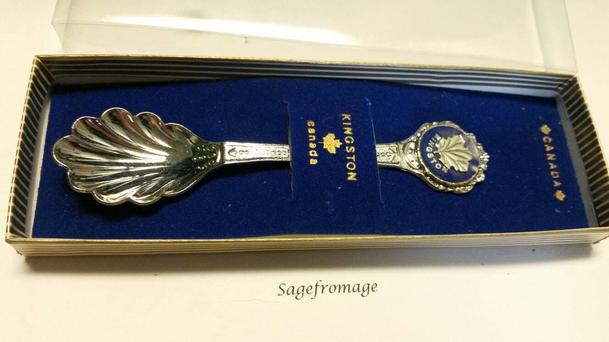Sagefromage's tweet image. Kingston Canada Collectible Souvenir Spoon tuppu.net/d321aed #Etsy #sagefromage #NoveltyItem