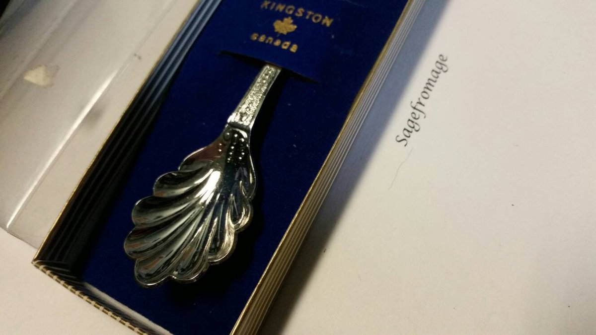 Sagefromage's tweet image. Kingston Canada Collectible Souvenir Spoon tuppu.net/d321aed #Etsy #sagefromage #NoveltyItem