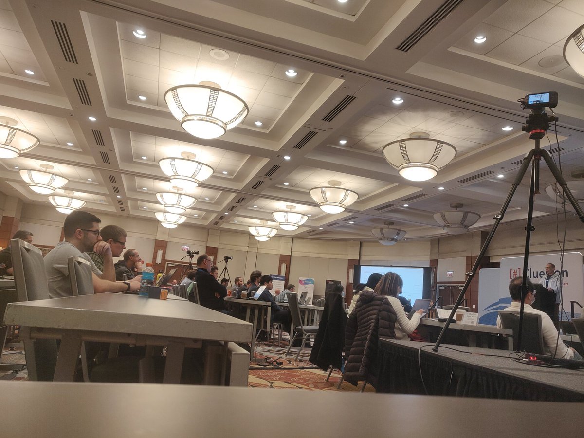 Last presentation of day 3 at #ClueCon2022

Are you guys excited for the Poker night? 😉