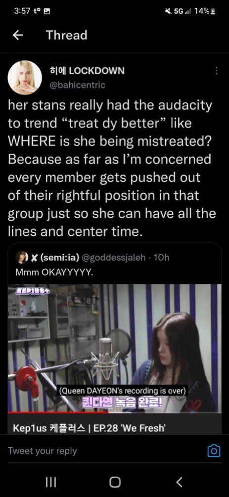 dayeonprotect's tweet photo. 🚨 MASS REPORT🚨

 - https://t.co/eIQE79SzZw
 - https://t.co/pE0ibRcveW
 - https://t.co/wI0RpczzdJ

REPORT > suspicious/spam OR targeted harassment 

🐿 antis

DO NOT INTERACT ONLY REPORT AND BLOCK https://t.co/C6Tz3WvwUQ