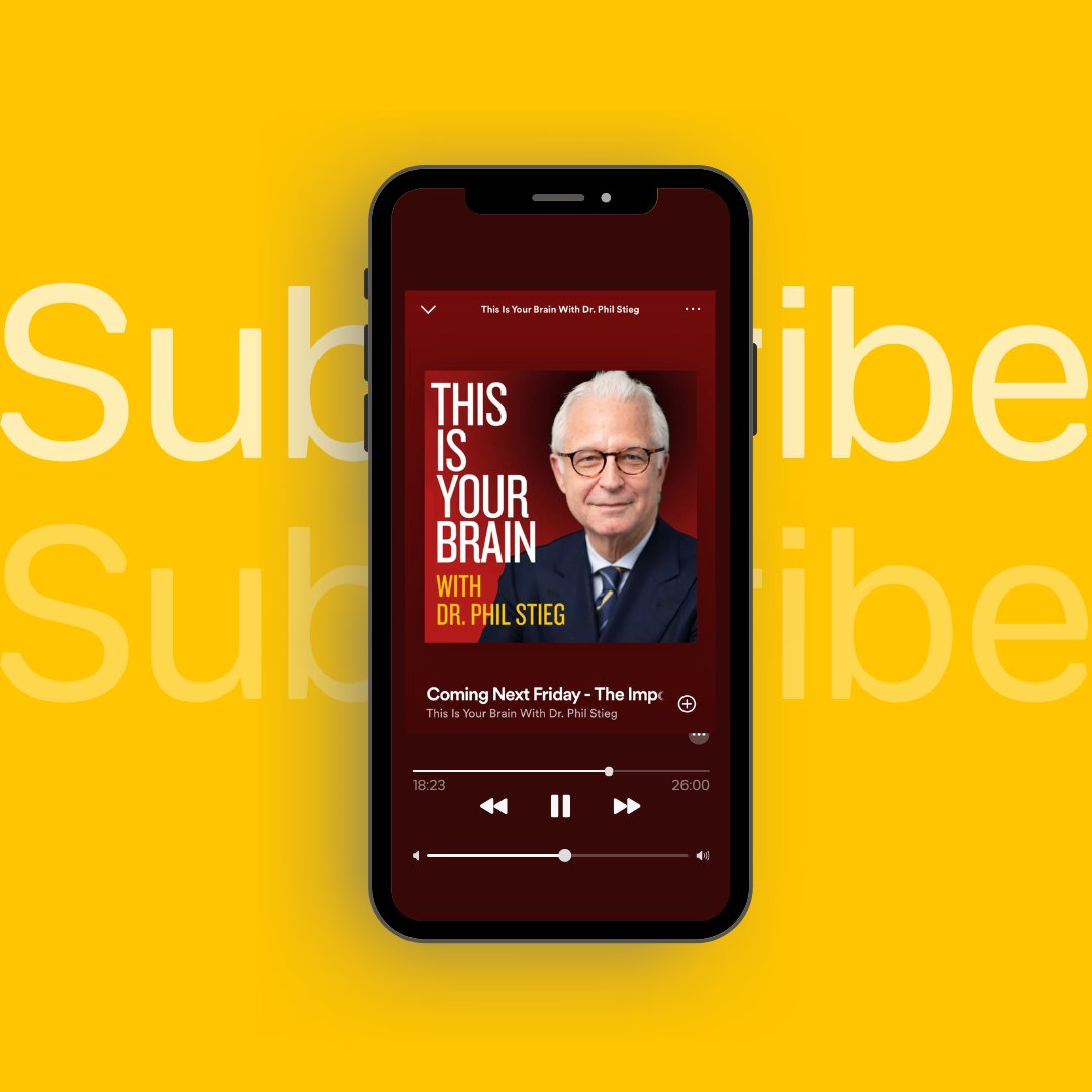 DrPhilipStieg's tweet photo. Want to receive exclusive bonus content 📬 from This Is Your Brain With Dr. Phil Stieg?
Subscribe to the podcast #newseltter here: https://t.co/SnmJxiDL6X
#thisisyourbrain #healthpodcast #sciencepodcast https://t.co/vBEbNGJpun