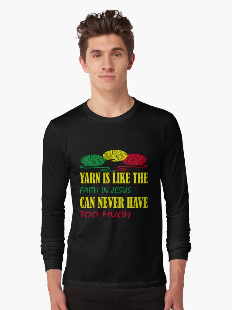 ideal_foud's tweet photo. Yarn Is Like The Faith In Jesus You Can Never Have Too Much | Yarn Lover Essential T-Shirt
https://t.co/ustSnXMhAv
https://t.co/GnzpvQ9Viq
#redbubbleshop
#tshirt #tshirtdesign #tshirts #tshirtdesign #tees  #teedesign #clothingline #costumshirt
@Ds_T_shirt

 @NFTShirts1

@ktboldy https://t.co/6blxaqDq38