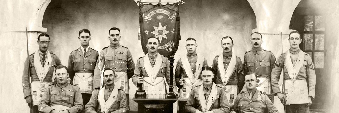 Looking forward to our visit tomorrow evening from <a href="/gs322ic/">Lodge Glittering Star 322 (IC)</a> at Mansfield Masonic Hall for a demonstration of an Irish Constitution first degree. #CredeByron