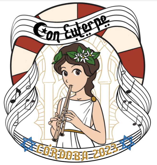 Tenemos algo que enseñaros...Este logo tan fascinante será la cabecera de nuestro #IXConEuterpe #ConEuterpe23 #CordobaConEuterpe