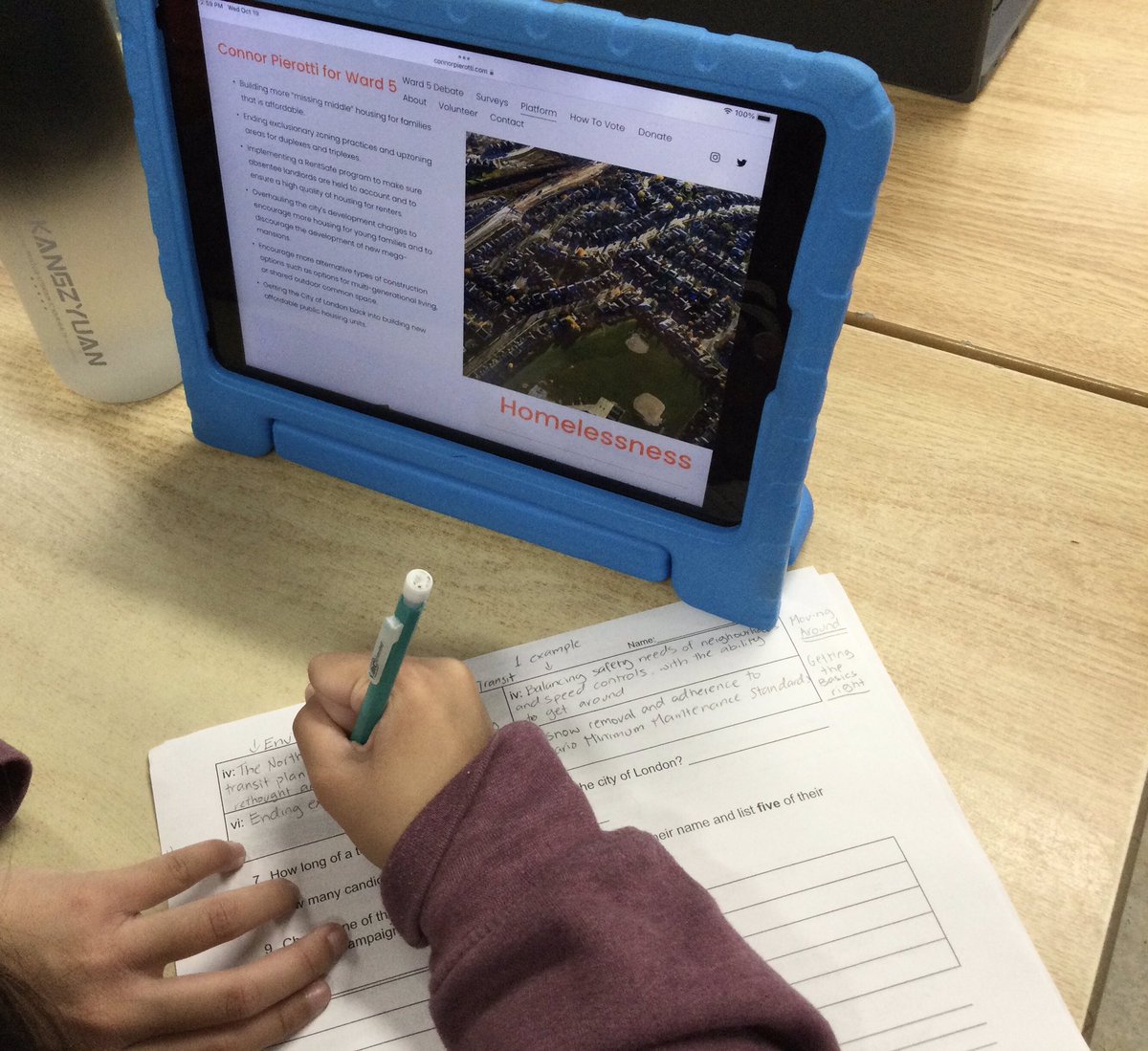 This week we have been extending our learning involving the municipal government by researching our <a href="/CityofLdnOnt/">City of London</a> government and the upcoming elections. Students are also learning the importance of being an active citizen and the democratic process. Voting is important! <a href="/LDCSB/">London District Catholic School Board</a>