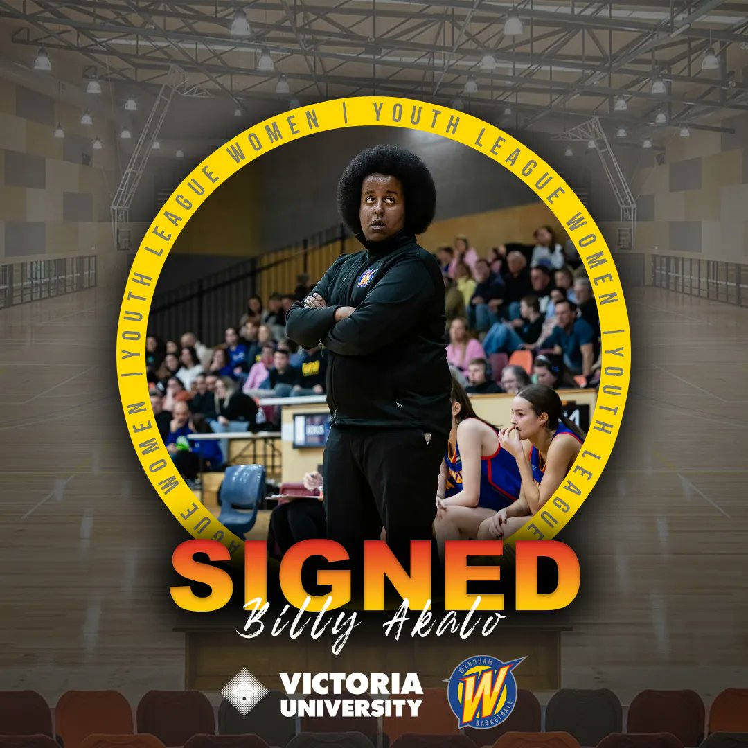WyndhamBball's tweet photo. 🏆Wyndham Secures Championship Winning Coach🏆

The Wyndham Basketball Association is thrilled to announce the signing of Billy Akalo, to the Youth League Women's program.

The WBA wishes Coach Akalo all the very best for the season ahead, stay tuned for preseason action! https://t.co/WxQmmvubRP
