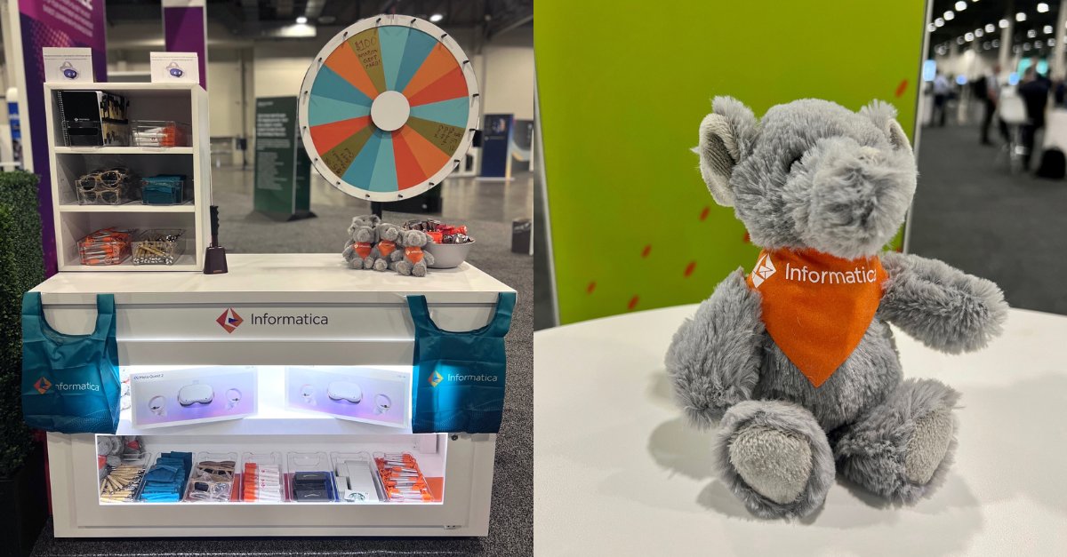 DougLouie's tweet photo. Attending @Oracle #CloudWorld? Stop by the #Informatica booth no. 272 to…
-Grab your free 🐘 plush #AdaLovesData
-Take your turn at the Spin to Win wheel-Enter to win the Oculus giveaway happening each day
We’ll see you there! https://t.co/sbtNFD90fk https://t.co/EXYOg1PDAb