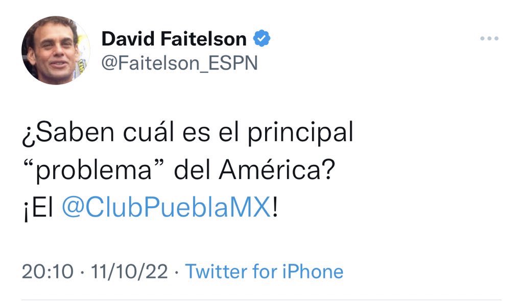 ElJefeAguila's tweet photo. @Faitelson_ESPN JAJAJAJA ERES UN MEME. https://t.co/Vy7QhUnl7O