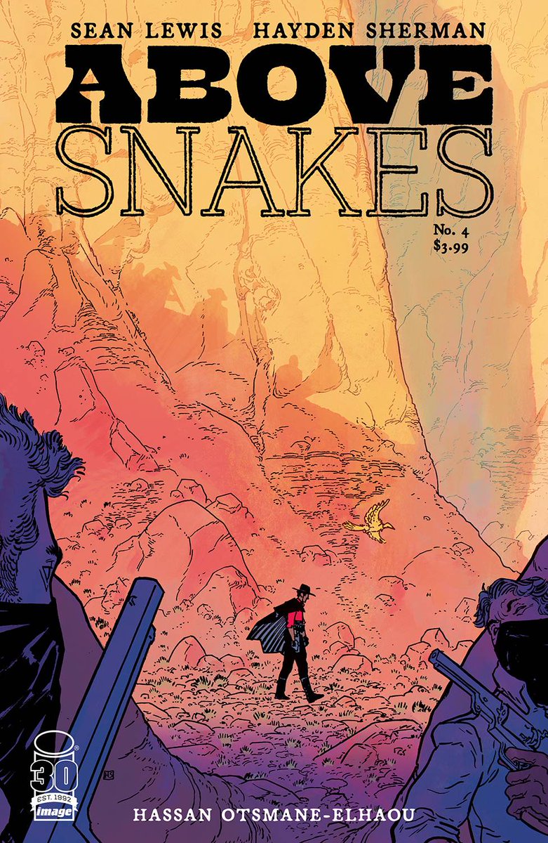 ABOVE SNAKES #4 is out today!!

The penultimate issue of this wild west yarn! 