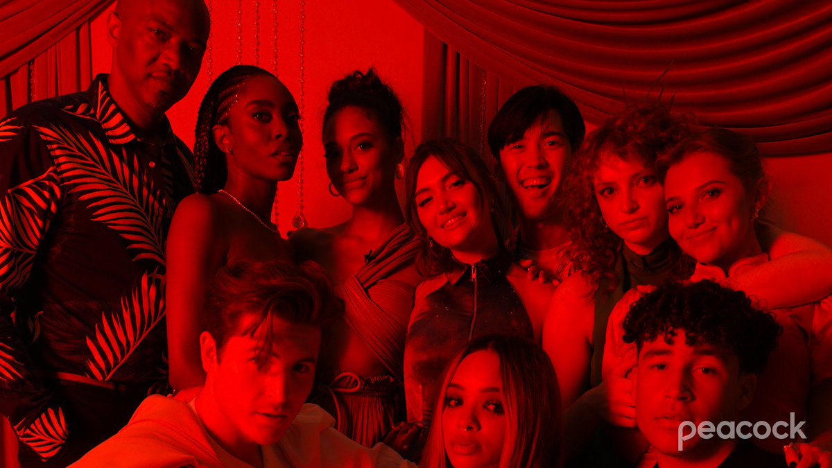 VAfandomUSA's tweet photo. RED Photos of the amazing VA cast from PeacockTV. 🌹🩸🧛‍♀️🛡🎬
(Thread 🧵/1)

👉 STREAM episodes 1-8 of
#VampireAcademy NOW:
On #PeacockTV

📺🩸🧛‍♂️🗡️🧟‍♂️👊🌹💜🛡💫🔥💧
ICYMI: I'll be posting news
for the cast &amp; the #VAseries! #VATVshow #VAfamily https://t.co/AC7v1wTqsy