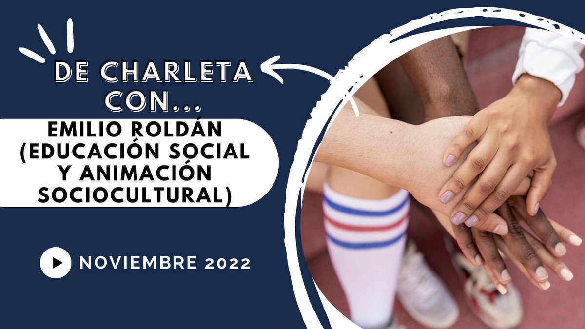 AnaGlezCorpas's tweet photo. ¿Quieres saber más sobre la Animación Sociocultural y la Educación Social? ¡No te pierdas este vídeo!

Invitado: @Emilio_Roldan

https://t.co/LI1BOObpf5

@IesPSur @pablodeolavide @facusocialesUPO

#TASOC #EducaciónSocial #IESPolígonoSur #PablodeOlavide #AnimaciónSociocultural https://t.co/ghNjDfEksk