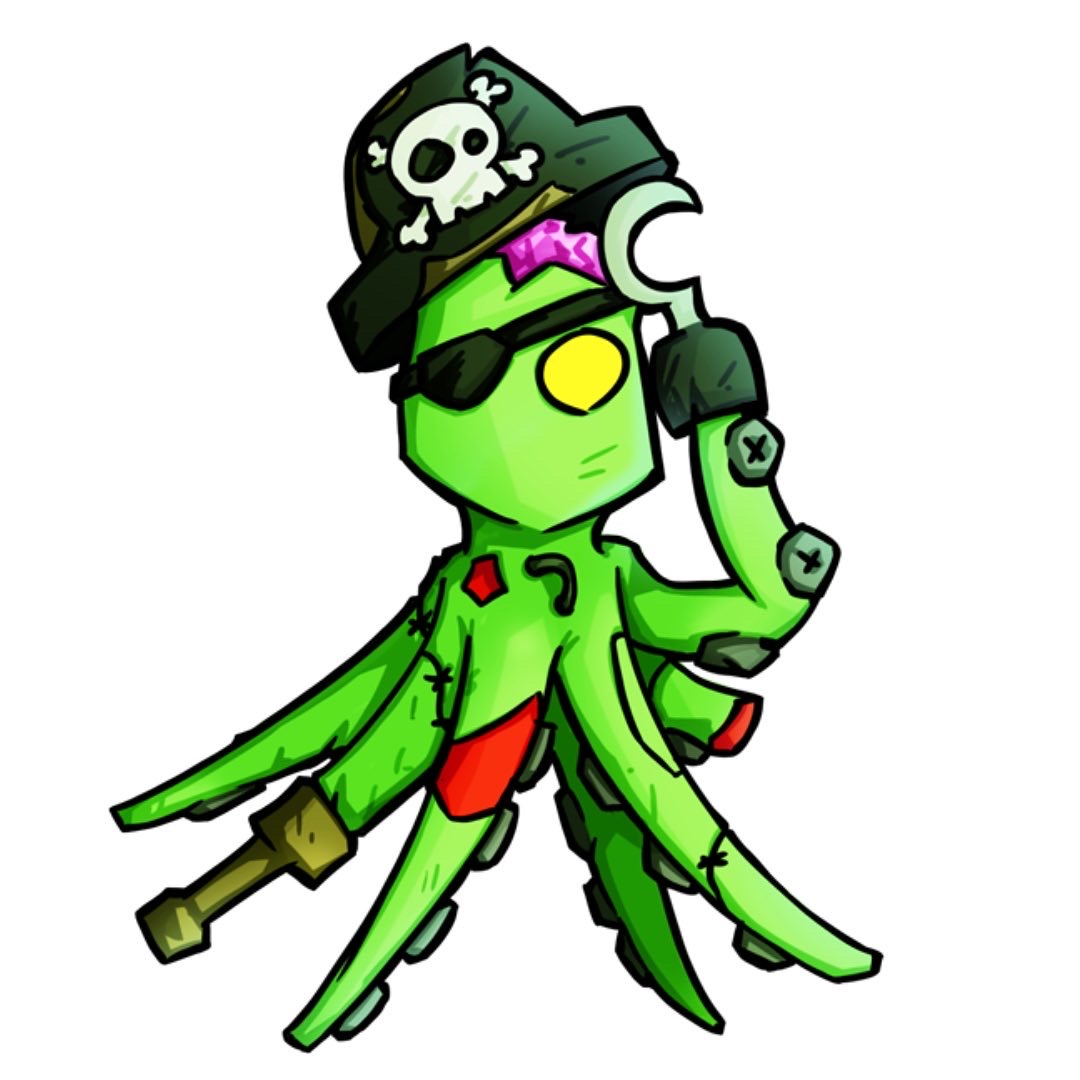 Animazombs's tweet photo. Edgar the Octopus development over the course of a decade… plus one from a featured artist I commissioned for some comic work - can you guess which one it is…!
.
.
.
#edgar #octopus #zombies #concept #sketch #animazombs #development #animation #2d #pirate #lobster #comic https://t.co/wptmDjrL1j