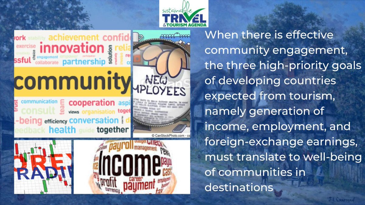 When there is effective community engagement, the three high-priority goals of developing countries expected from tourism, namely generation of income, employment, and foreign-exchange earnings, must translate to well-being of communities in destinations #sttaconsulting #jkg2022