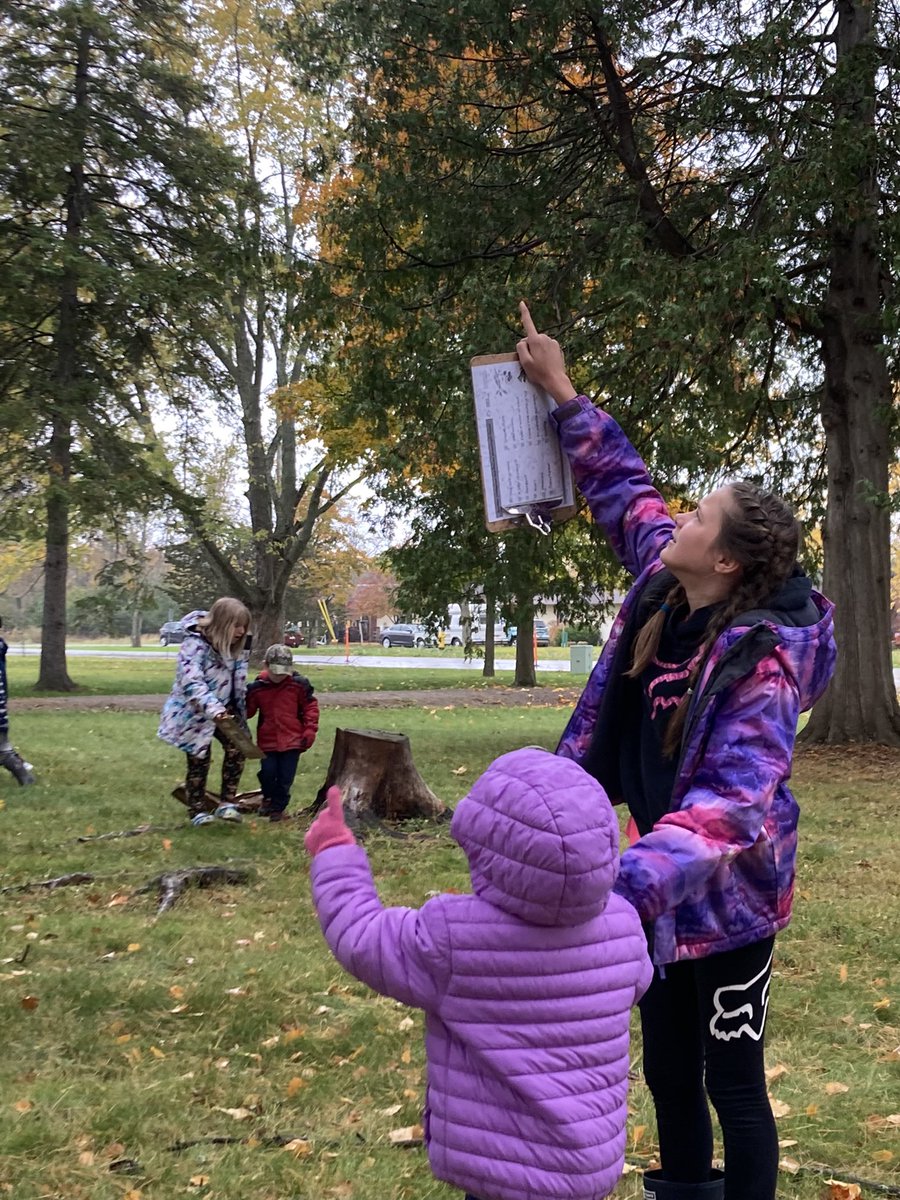 MsBickerstaffe's tweet photo. Rain can’t stop our #TakeMeOutsideDay adventures! Exploring the outdoors with our learning buddies @alcdsb_shrb https://t.co/4sTMyelSAE