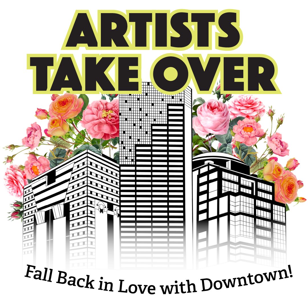 Just TWO weeks left! If you plan to shop at the mall this weekend, stop by Gallery Go Go and cast your vote on your favorite art piece representing Downtown Portland.❤️🌹  #ArtistsTakeover