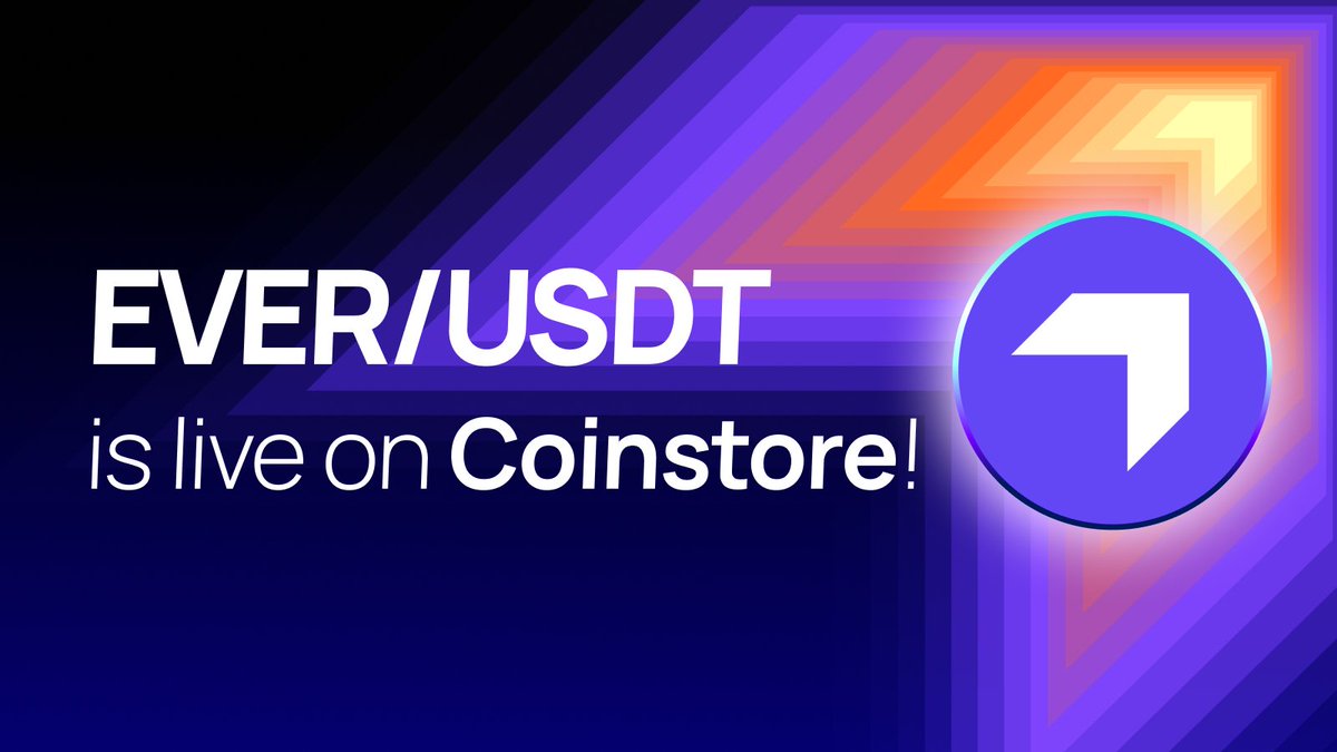 Assurancekeenth's tweet photo. 📢 New Listing
@Everscale_net EVER/USDT get listed on #Coinstore
Download our App to buy, sell, and send UPP https://t.co/QYDNMxSBpc
#CoinstoreLists #Cryptocurrency #NewListing https://t.co/uOuC2Hkbp3
