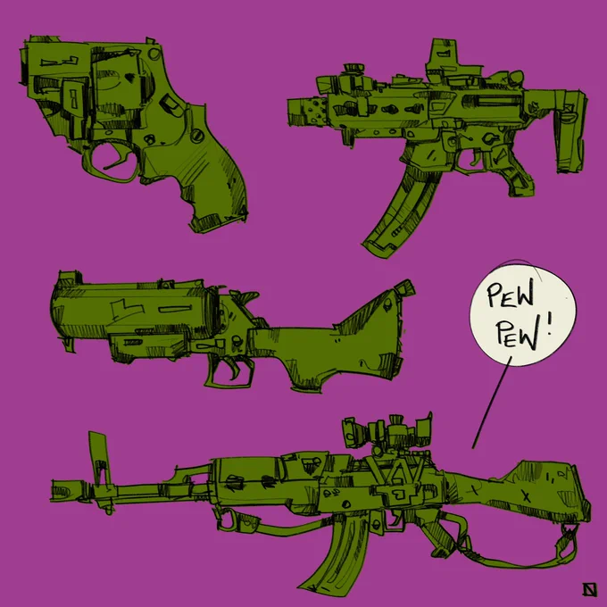 pew pew. 