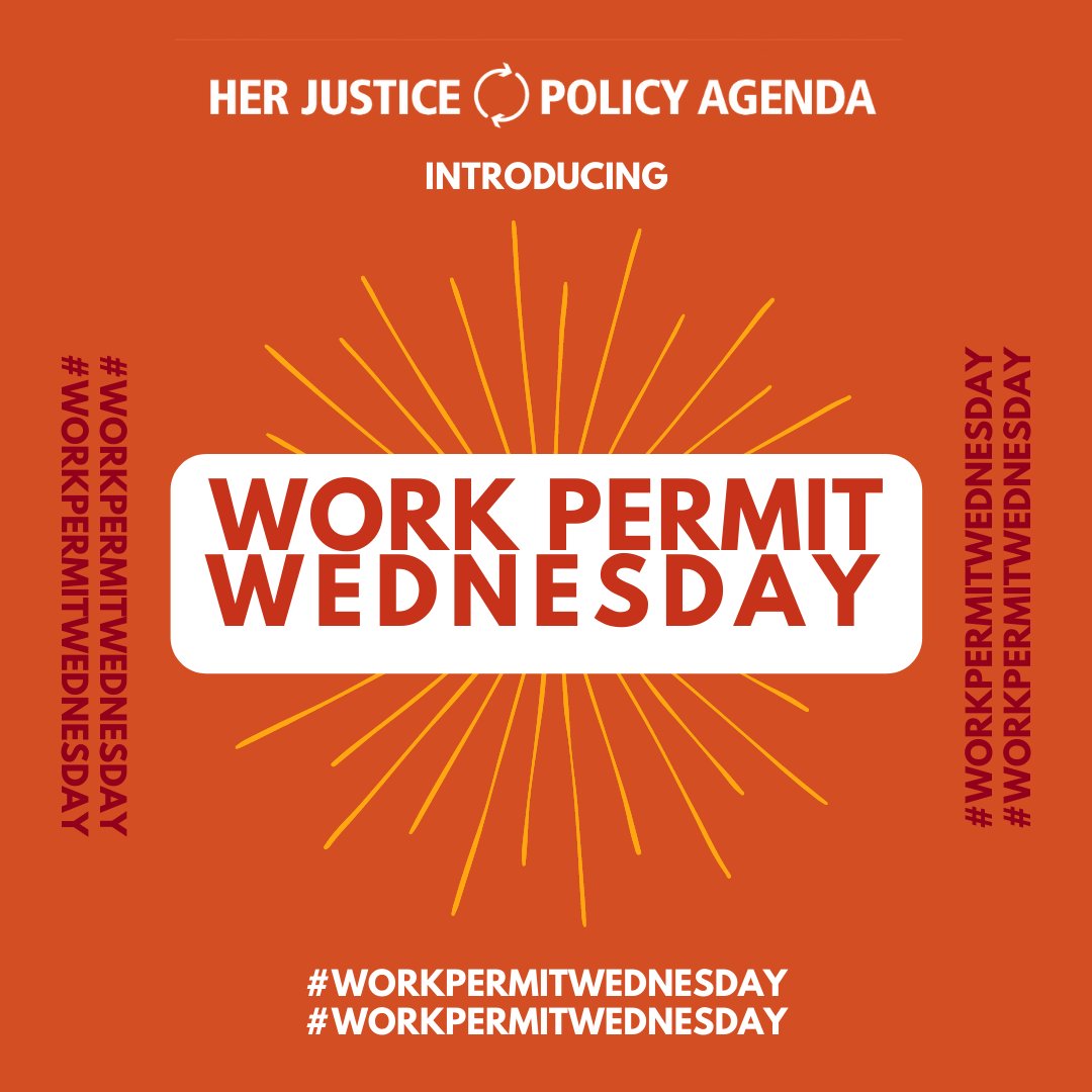 herjusticenyc's tweet image. Introducing #WorkPermitWednesday! @HerJustice improves employment access for #immigrant #survivors thru legal services &amp;amp; advocacy for a more efficient process. In coming wks, follow along to learn how critical #workauthorization is for survivors.  
#DomesticViolenceAwarenessMonth