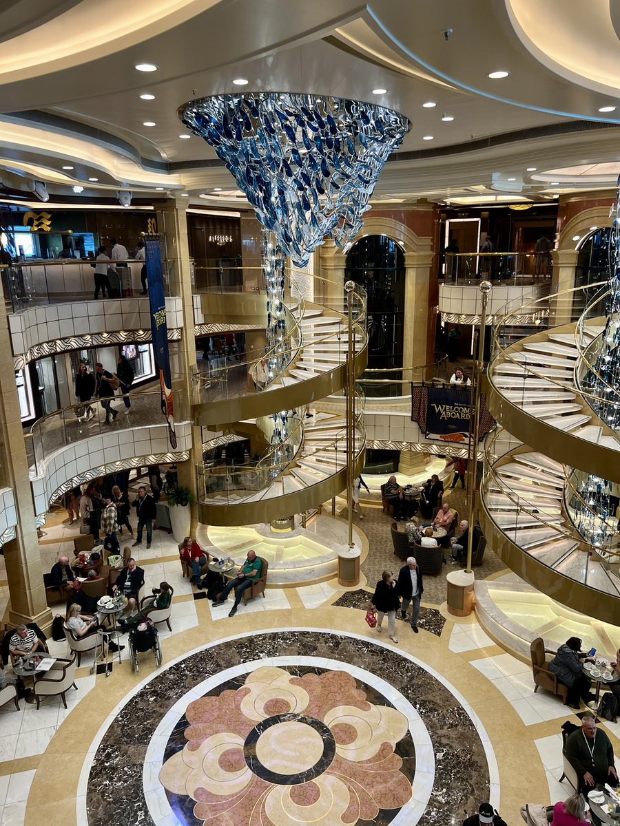 Great to spend the day filming onboard the lovely #SkyPrincess before she embarked on her last roundtrip Southampton cruise of the year to the Canary Islands this evening!