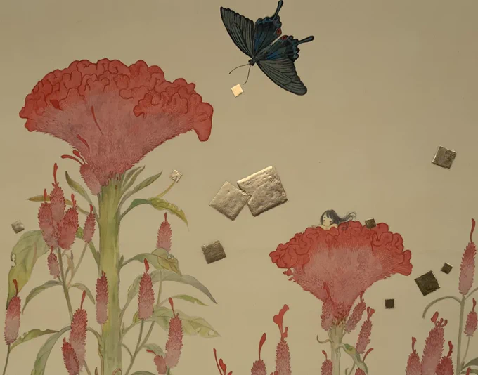 #あなたのあか色の作品を見せてください 
