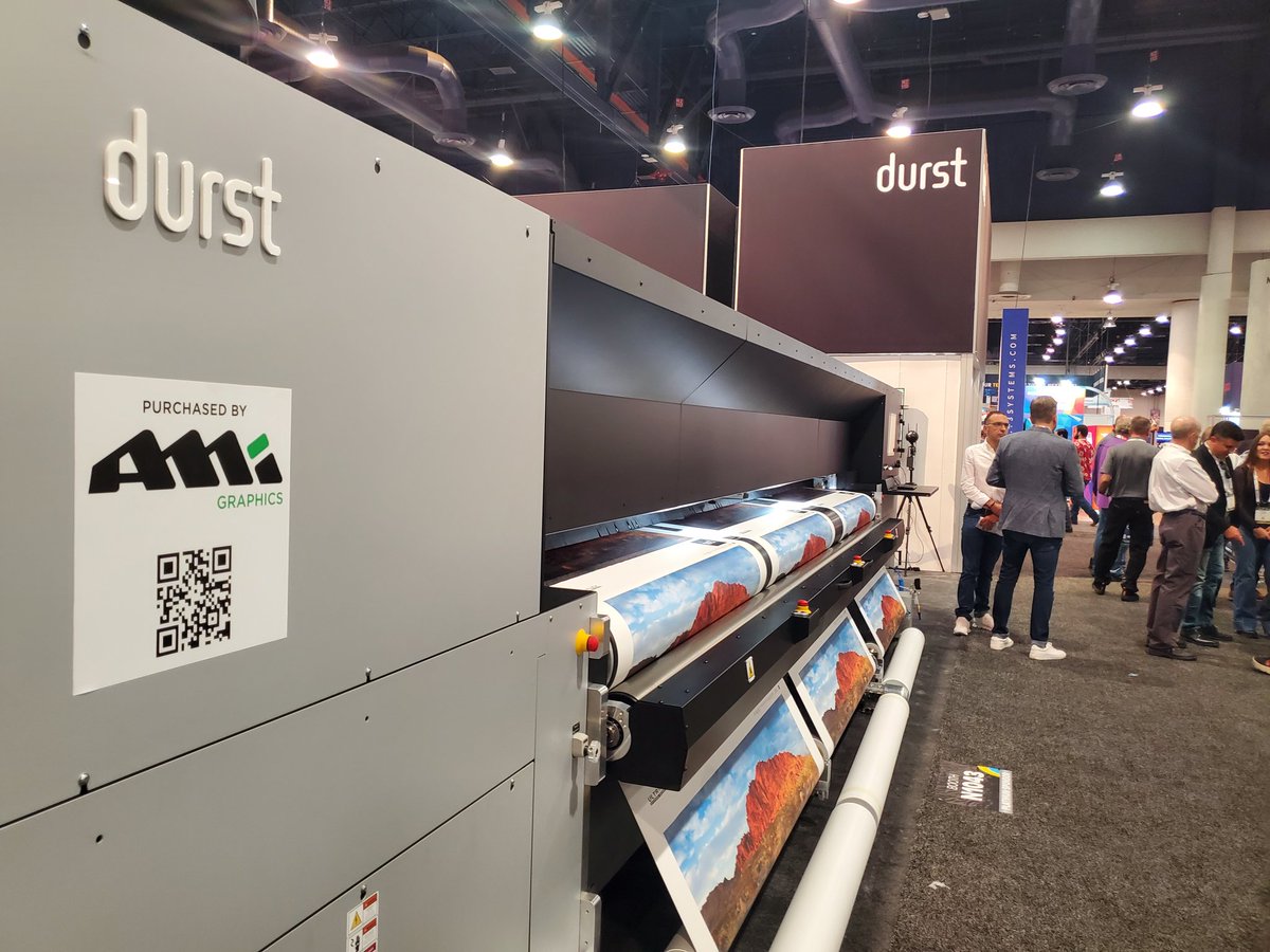 Durst is showcasing its wide range of #digitalprinting technologies at #PRINTINGUnitedExpo