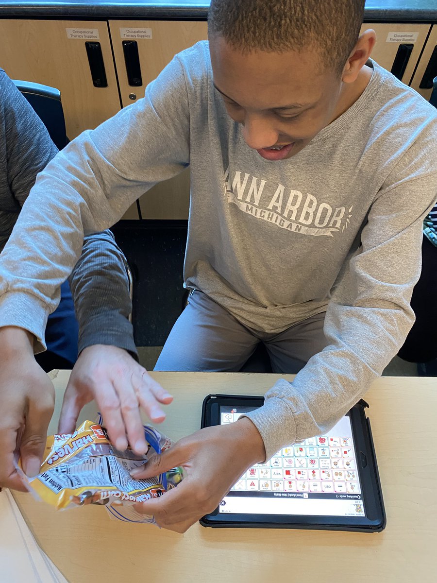Students worked hard making trail mix for someone of their choosing today…some siblings, caregivers, and friends got a special treat!