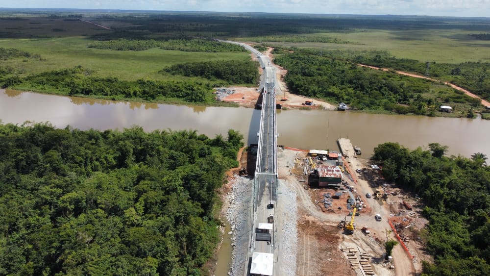 19/10/22 #Nicaragua
Inauguran puente en wawa boom 
Nuestro gobierno de reconciliacion y unidad nacional presidente  comandante Daniel Ortega
Él mejor presidente de #Nicaragua
#2022PuebloVictorioso