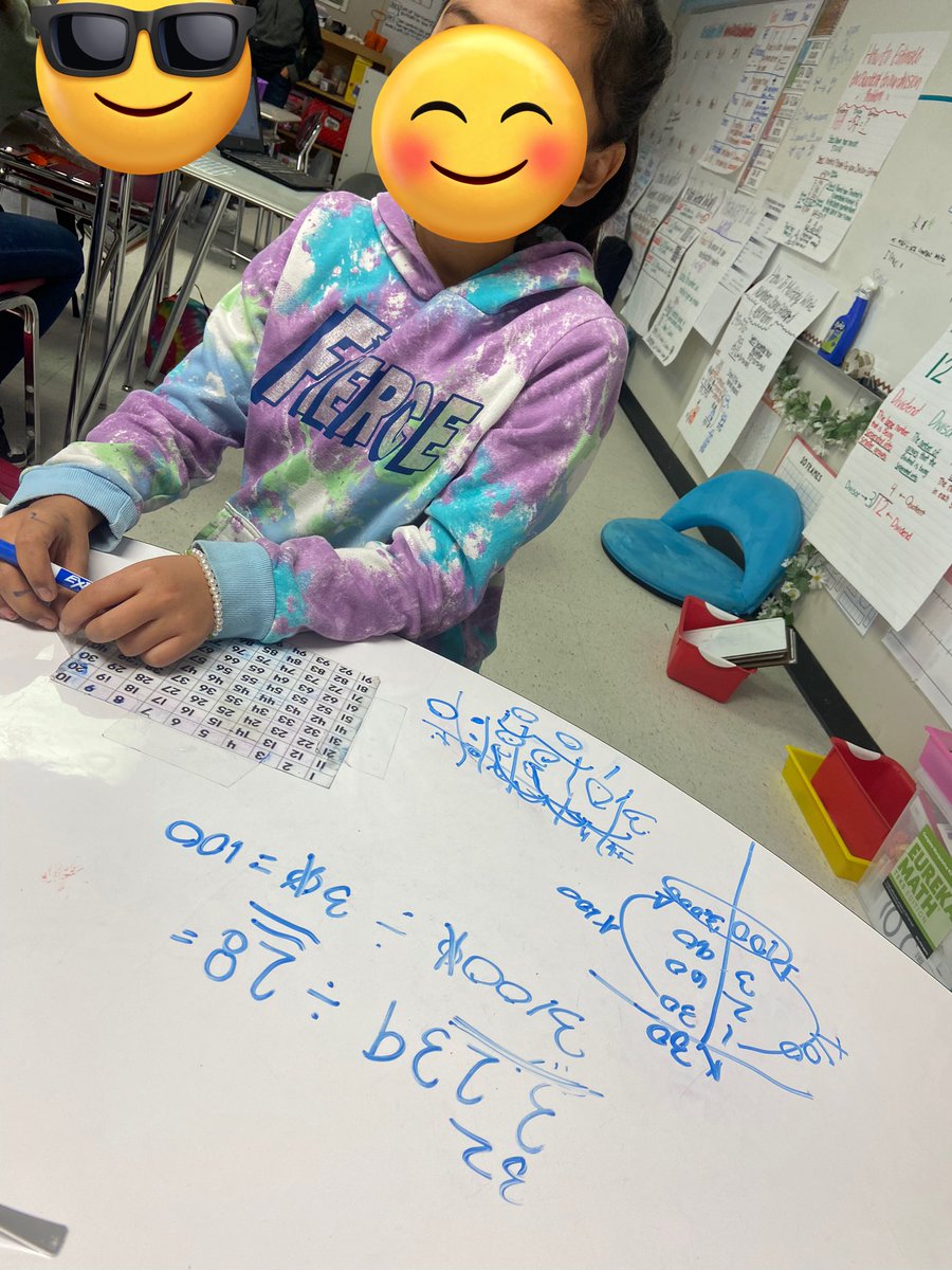 Amazing work happens in the small group table 🤩 gave this student a task today and when I turn around she had her t-chart and PVC ready to continue solving using our Eureka strategies 👏🏼
