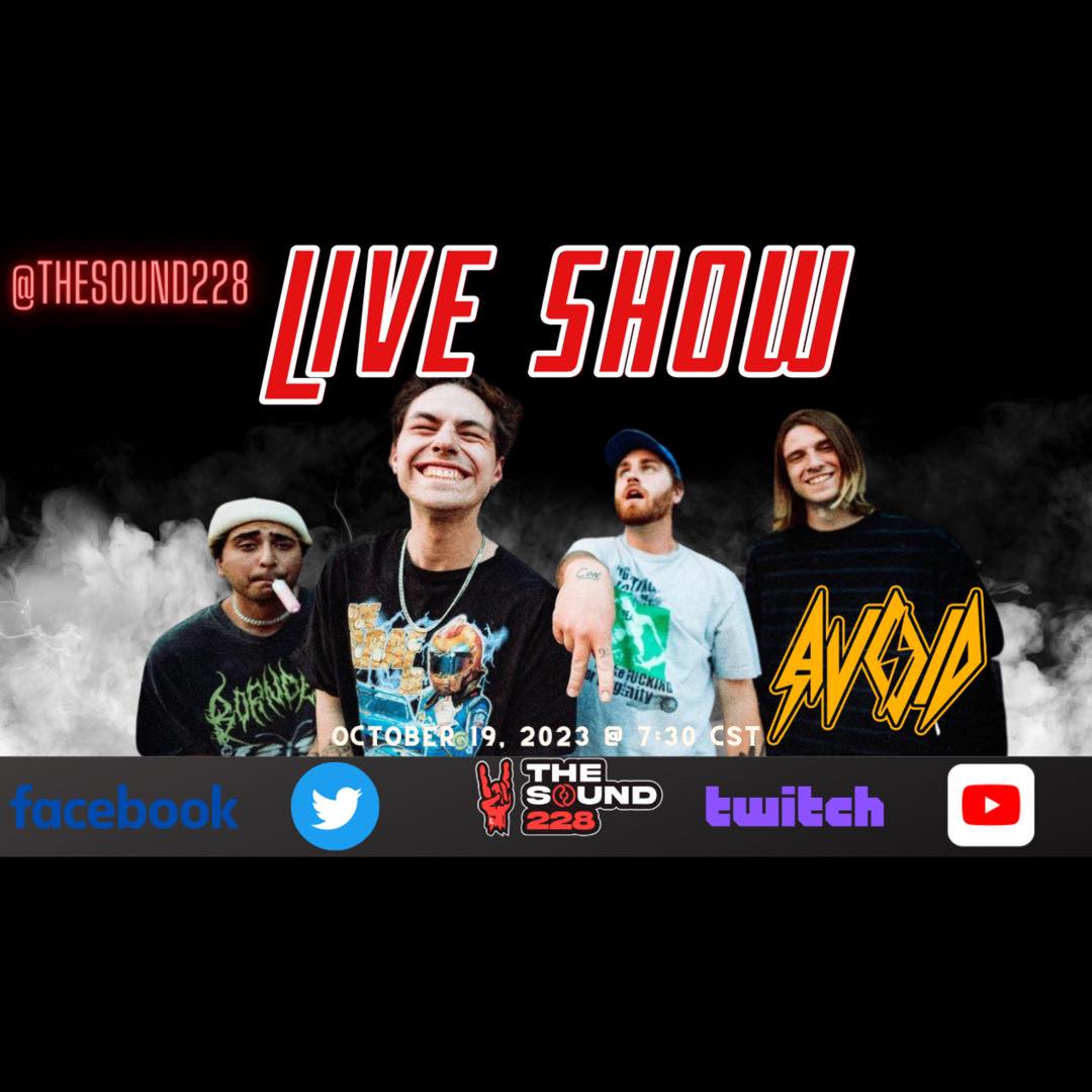thesound228's tweet photo. We are LIVE TONIGHT with @AVOIDKICKSASS at 7:30pm CST! Before our interview make sure to tune in and vote as @ANOXIA_music challenges @TakeTheNamePA in another epic Grudge Match. See you there: https://t.co/G5w8r1C9UP
#thesound228 #wearenewrock #newrocknation #thegrudgematch https://t.co/l60CzMugG3