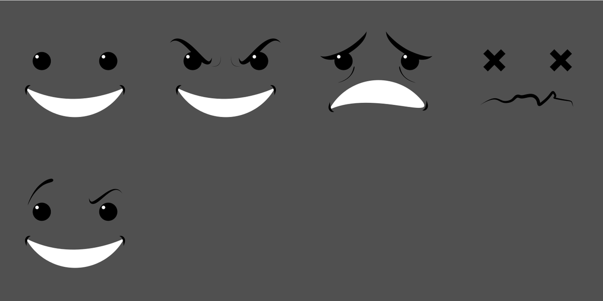 unfa's tweet image. Say hello the the new character faces in #Liblast :D
Designed in #Inkscape - I'm currently working on a visual shader in #Godot4 to integrate this stuff.

More about the Liblast project: libla.st