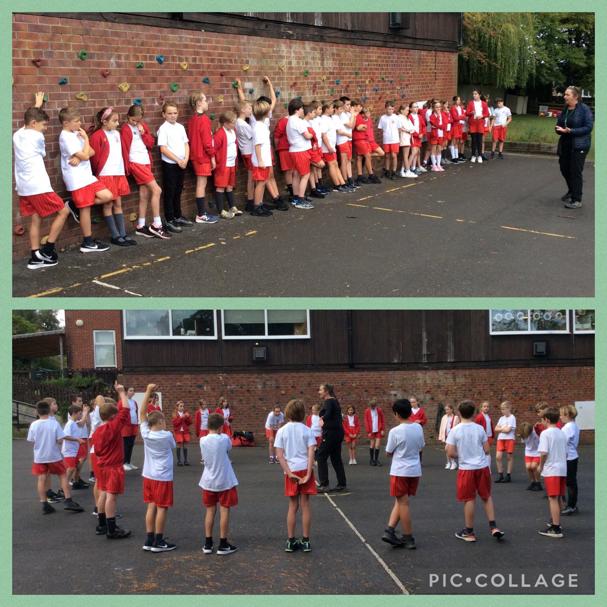 FrodshamCE's tweet photo. Hereโs #Y6 enjoying their recent #PlayLeader training. Can you tell weโve just found the missing class iPad? ๐ธ๐ Weโre back! https://t.co/YzViJW3R21
