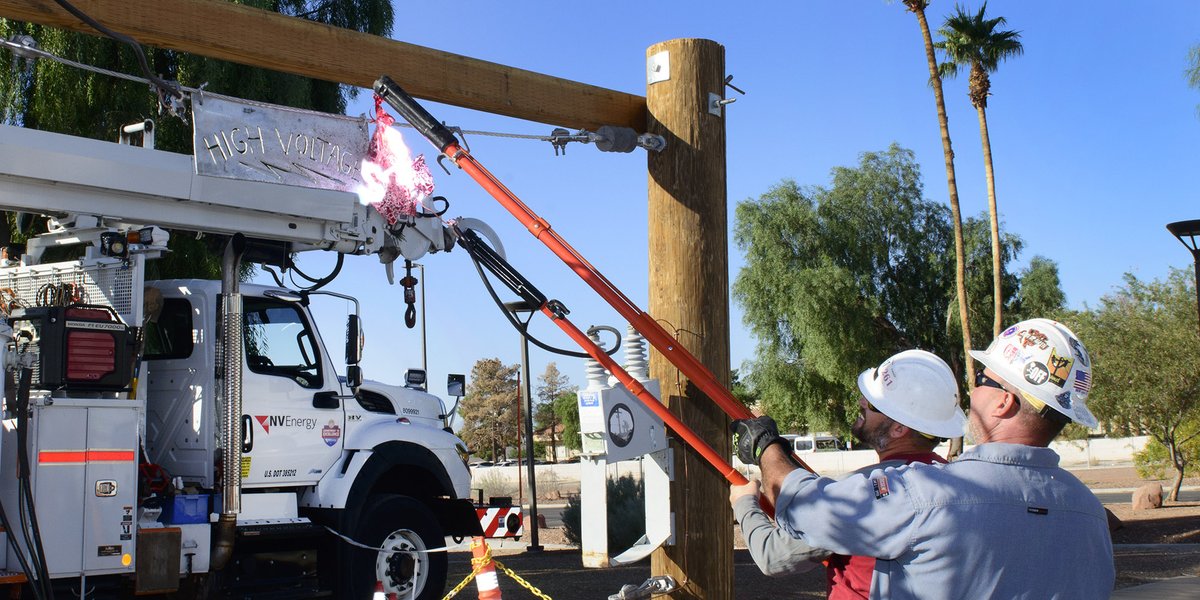 NV Energy on Twitter "Members of our lines, substation, relay and meter teams took part in