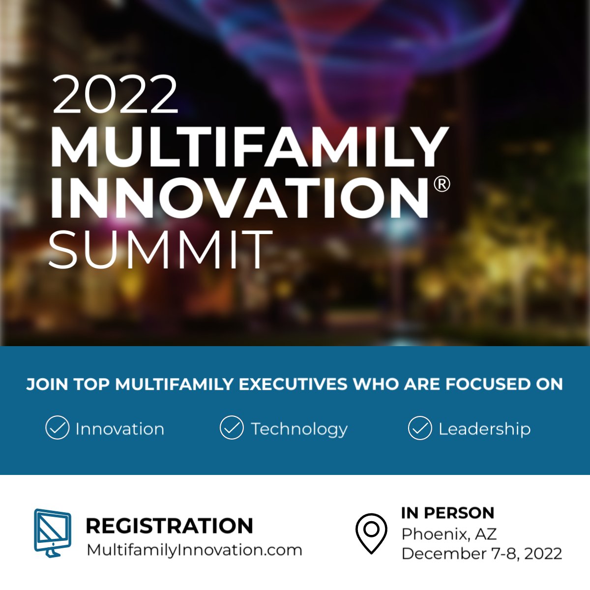 inMultifamily's tweet image. Multifamily executives and operators will discuss the different kinds of tech they&apos;re vetting, the challenges they&apos;re facing in the industry, and how to innovate business for better returns. Register today!

multifamilyinnovation.com

#multifamilyinnovation #multifamilytechnology