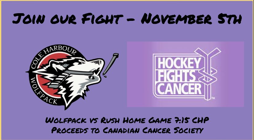 Help the Wolfpack fight Cancer, please donate: support.cancer.ca/site/TR/IFE_NW… #hockeyfightscancer #chwolfpack