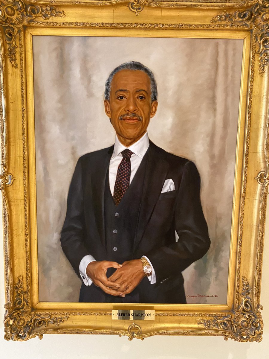 They hung this oil painting of me in the International Hall of Honor located in the Martin Luther King Chapel at the prestigious and historic Morehouse College in Atlanta. Dr. King graduated from Morehouse, what an honor!