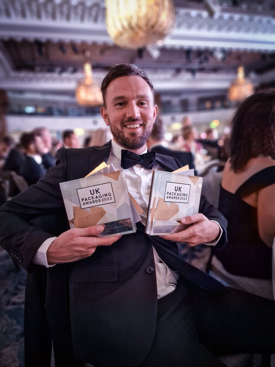 ArobaseAndrew's tweet photo. My guys, I tweeted too soon.

We've just done the double 🏆🏆

#UKPA22 Branding Project of the Year &amp; Limited Edition Project of the Year 👌 https://t.co/qQwMqjQzxE