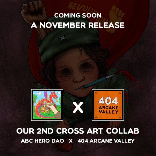 SoyelAR's tweet photo. Ok ok @ArcaneValleyNFT 👁

1️⃣ @trippinapes Art collab
2️⃣ @ABCHERODAO Art collab
3️⃣ 👁🔍
4️⃣ 👁🔍
5️⃣ 👁🔍

Staking live almost 4000/5555 🔥

The powerfull Arcanes Exiled and deflationary system announced “arcanOS-The sacrifice” ✊

More uses for $EYE TBA

You asked for builders? https://t.co/5nhzySmbTQ