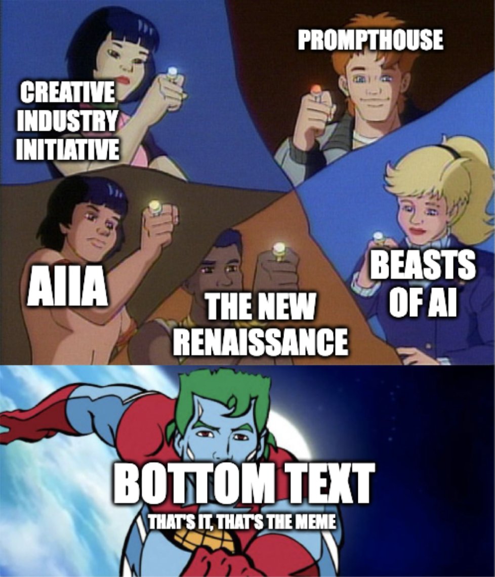 blac_ai's tweet image. With our powers combined...

🤘😂

_
#AIIA #TheBeastsofAI #aiartcommunity