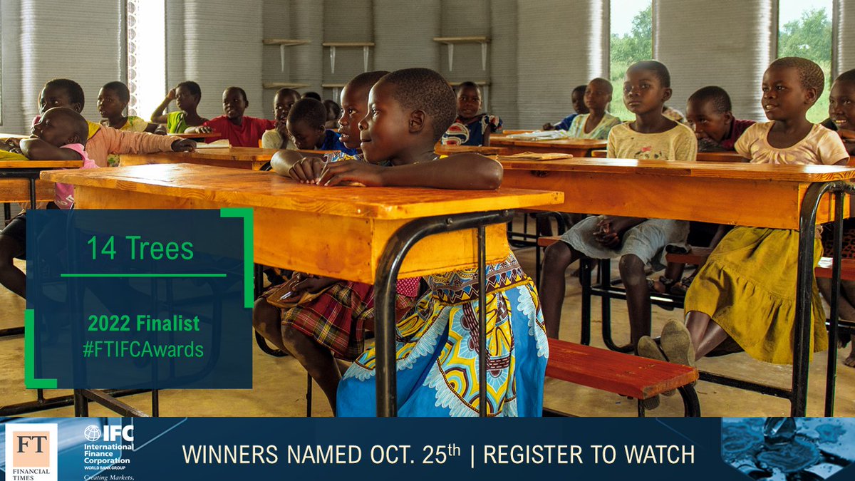 14 Trees, a <a href="/Holcim/">Holcim</a> and <a href="/BritishIntInv/">British International Investment</a> joint venture, created the world’s first 3D printed school and Africa’s first 3D printed house in Malawi.

Learn more about this 2022 #FTIFCAwards finalist and its impact in reducing carbon emissions: wrld.bg/RkRI50LaLLh
