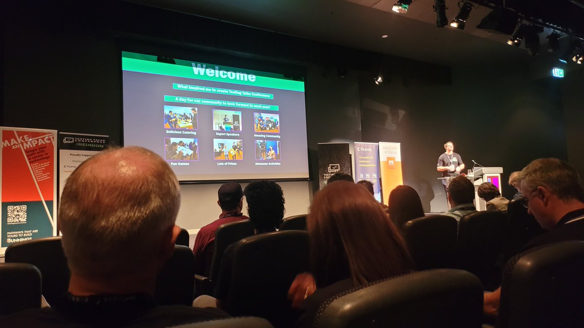 Cameron Bradley kicks off the fun at the <a href="/TestingTalks/">Testing Talks</a> 2022 conference in Melbourne.