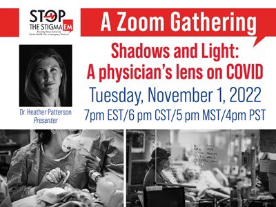 Getting EM leadership/societies to support our mental health care is the beginning. FOMO about today’s zoom? Don’t worry there are more #StopTheStigmaEM events coming: saem.org/education/saem…
