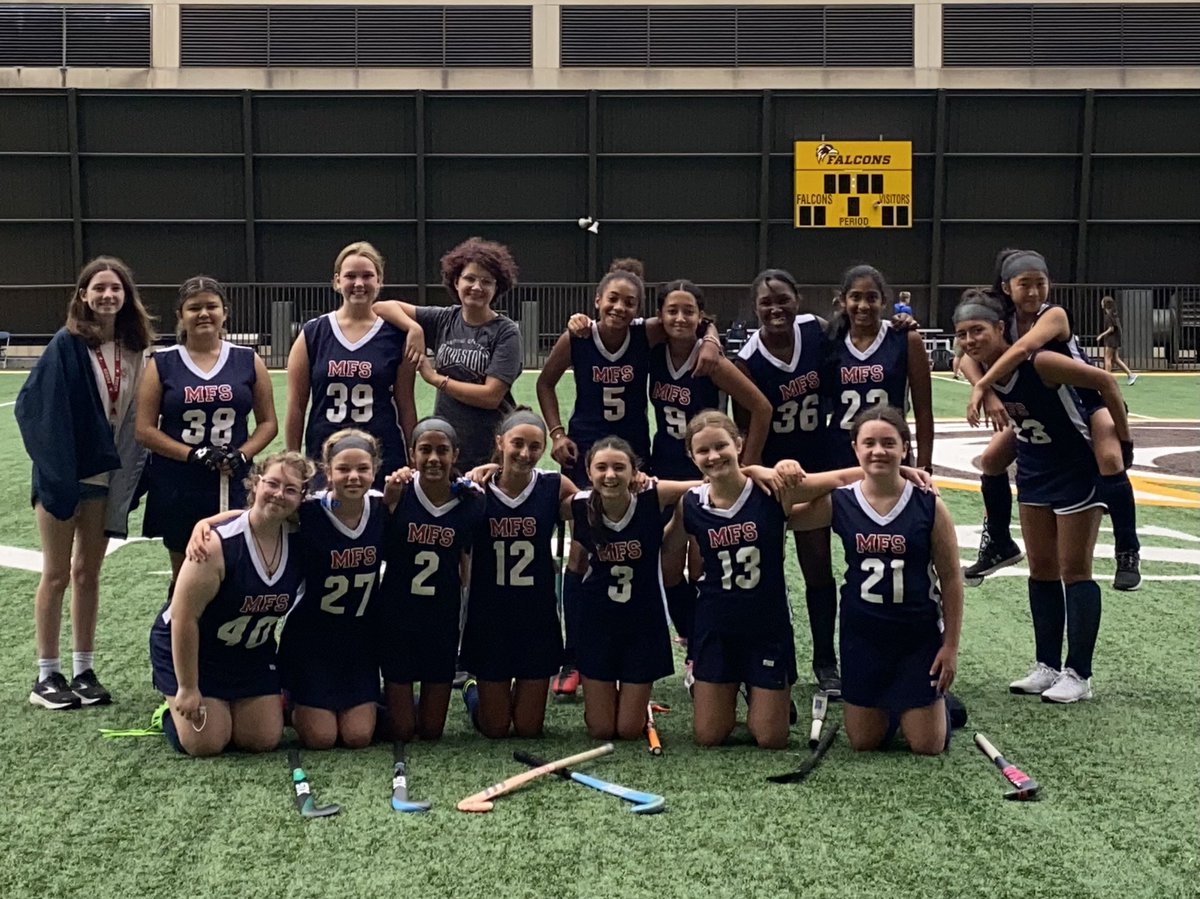 MFSAthletics's tweet photo. Congratulations to the Middle School Field Hockey team who finished the season 5-0-2 and never conceded a single goal! #gofoxes https://t.co/yQVnSMxUDr