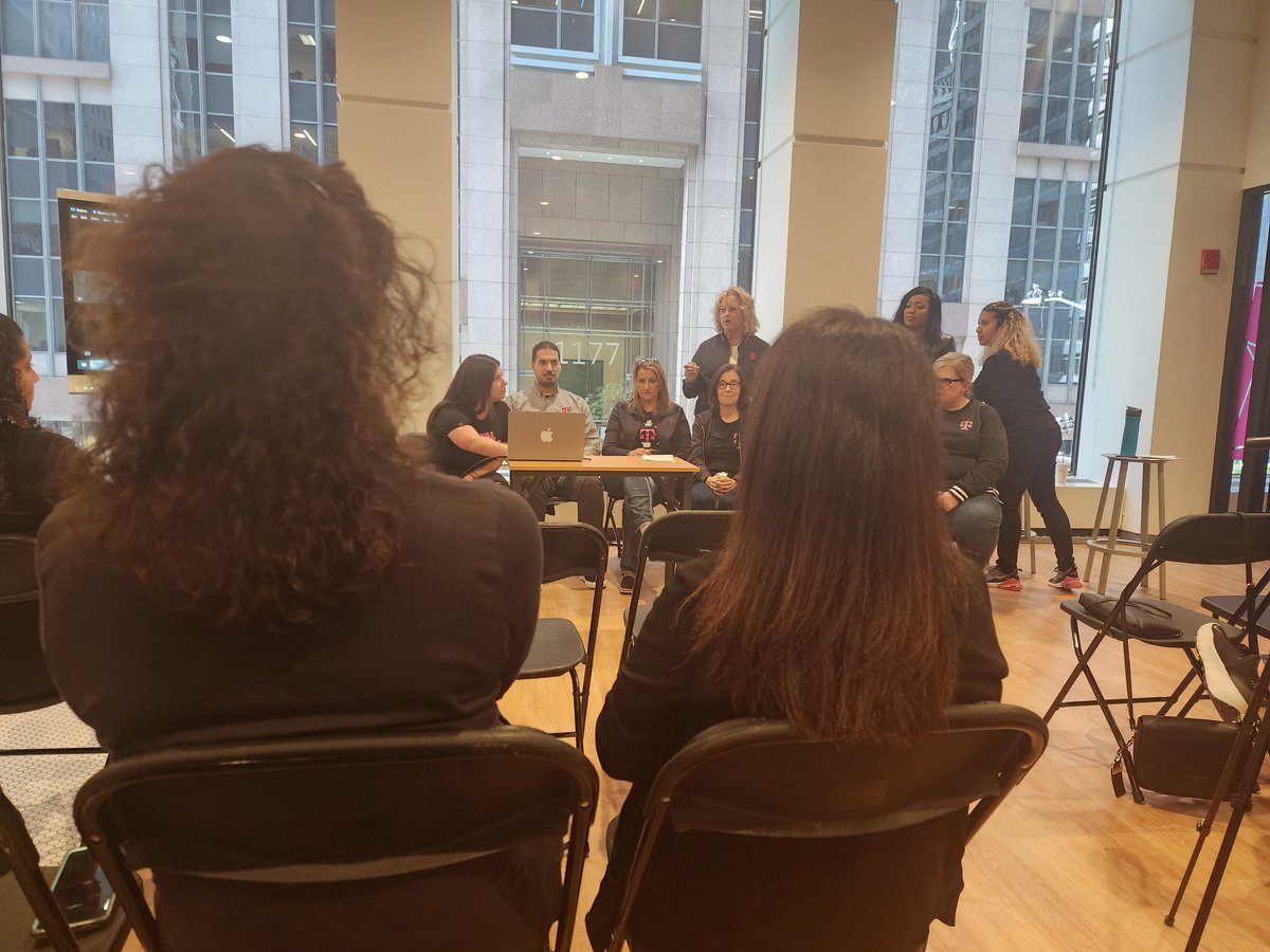 LandersonLive's tweet photo. Today I took a leap and ventured out to attend the  DE&amp;I NY Chapter WAN Summit. 

Panelists shared their amazing stories of the paths taken to navigate their careers and personal development.  To surprise,  there were a few familiar faces including the great  @angieporterwill https://t.co/gE8QWNNXO1