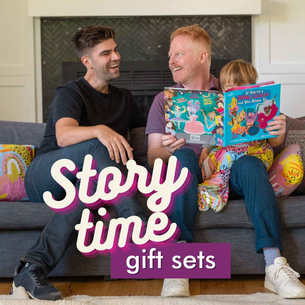 For #internationalpronounsday we've partnered with @PronounOrg, @jessetyler, and @LilMissHotMess to launch the most fun collection of storytime gift sets! Check them out at shopmilimili.com/collections/pr…