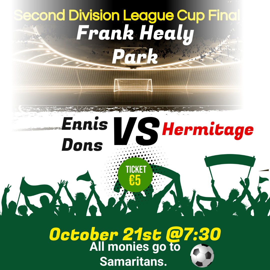 Fridays Cup Final fast approaching 🏆⚽️