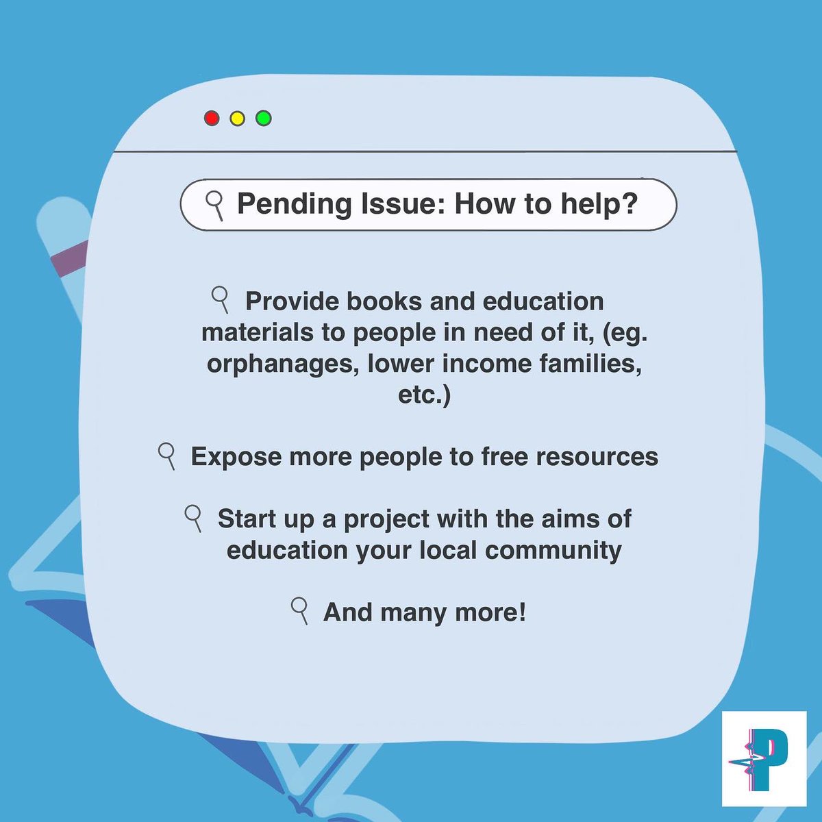 ThePulse_Mag's tweet image. Can you spot any discrepancies in your educational system? Feel free to share in the comments. 
#pulseproject #pulsemagazine #pulse #education #discrepancy #educationaldiscrepancies #humanrights #inequalities #UN #NGO