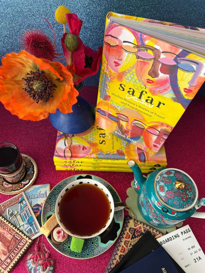 sarahbmalik's tweet photo. Don’t forget to register for Safar book launch @BRTDbookshop Friday Oct 28 6-8:30. All about pleasure, travel, joy and, art and adventure with @amani_haydar_ + @rahrahjojo 

https://t.co/EWWCG0gjTV https://t.co/1mIgp26KNP
